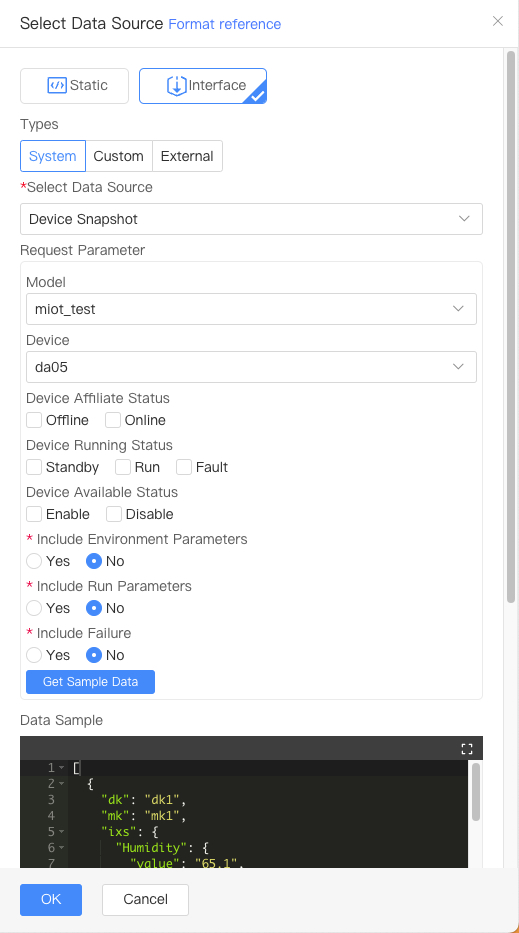 Device snapshot