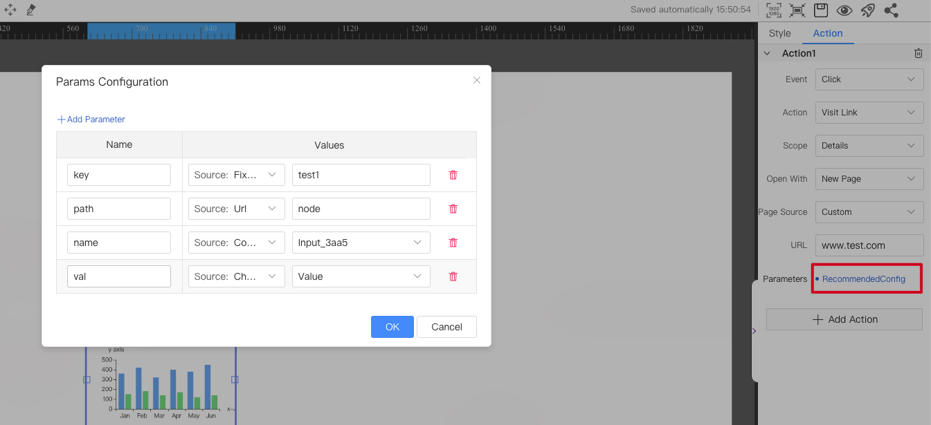 Parameter configuration